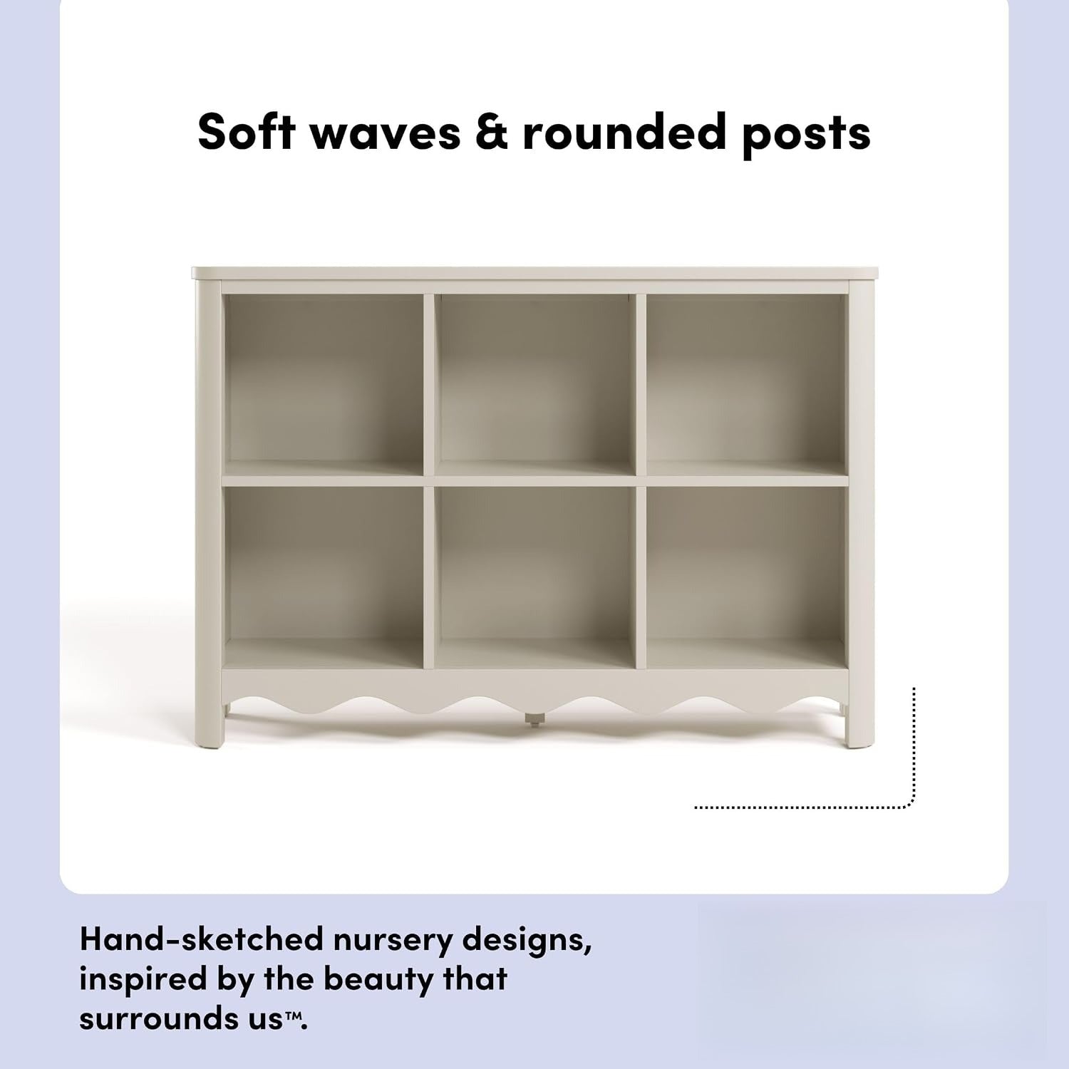 6‑Cube Casablanca Storage Organizer Bookcase Shelf
