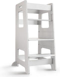 Wooden Adjustable Toddler Kitchen Helper Tower