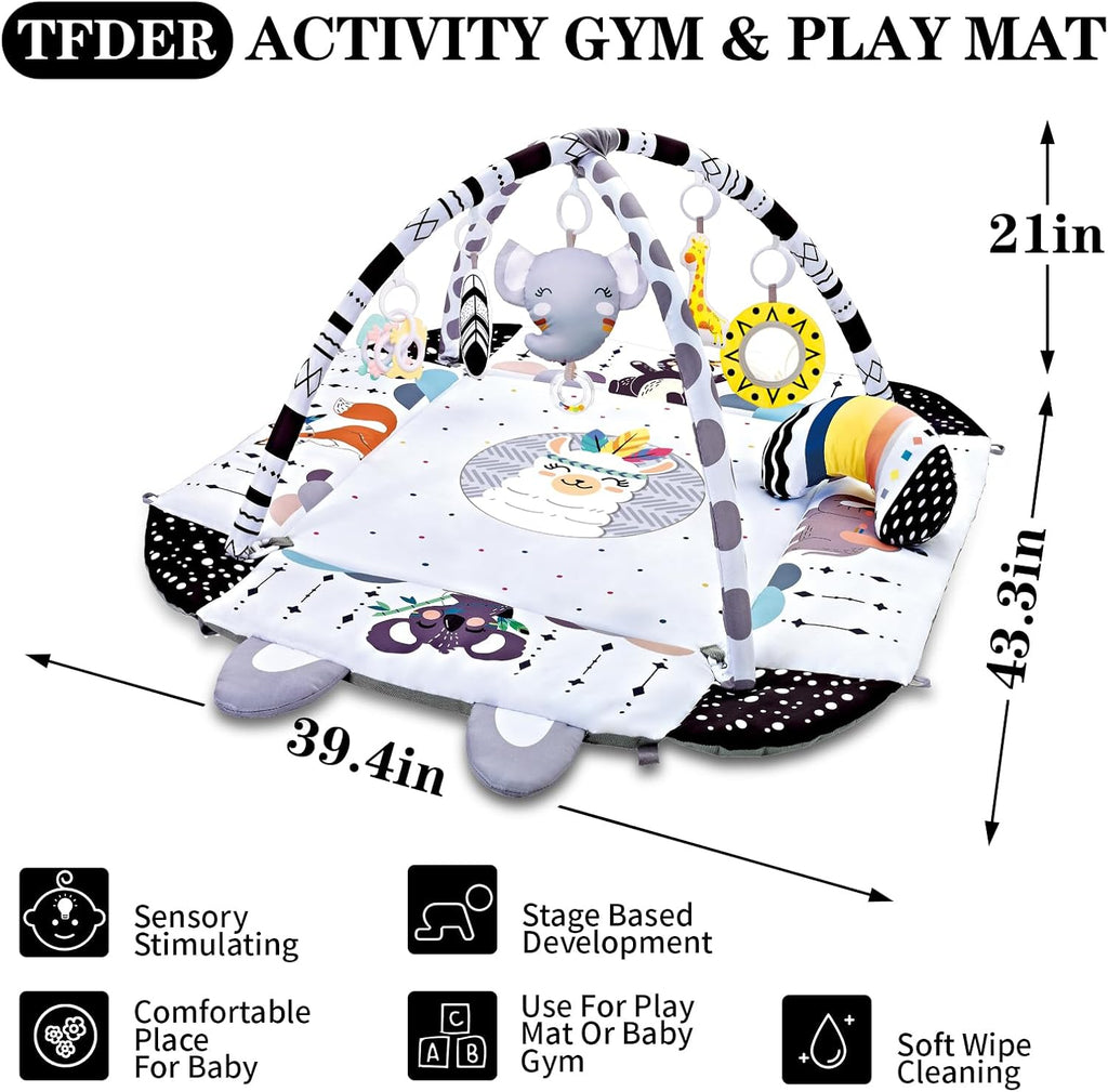 Multi‑Function Baby Gym Activity Play Mat