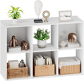 Stackable Modular 6‑Cube Storage Organizer Shelf