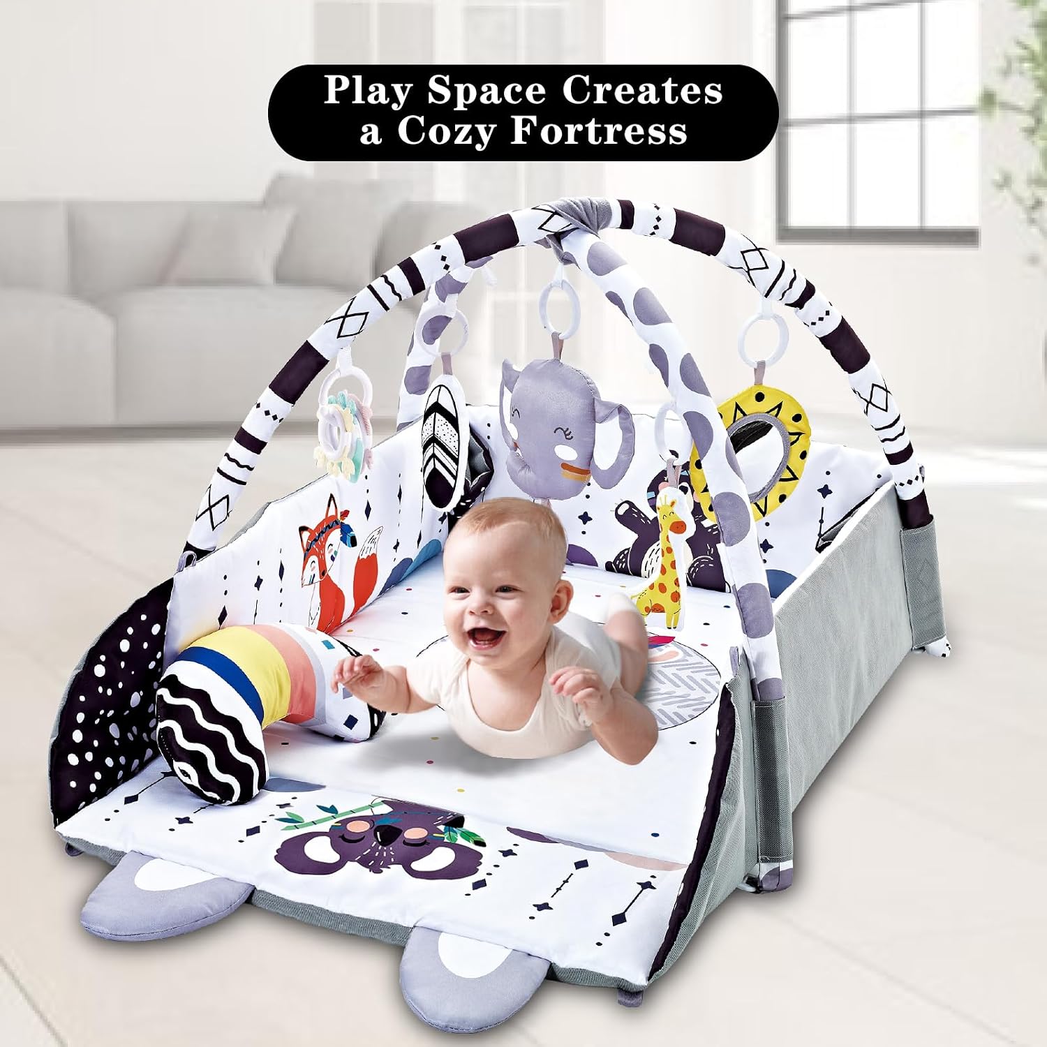 Multi‑Function Baby Gym Activity Play Mat