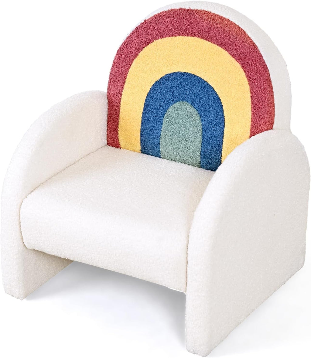 Teddy Fleece Upholstered Kids Armchair Furniture