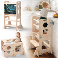 Foldable Wooden Toddler Kitchen Helper Tower