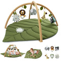 Leaf‑Shaped Baby Activity Gym Play Mat