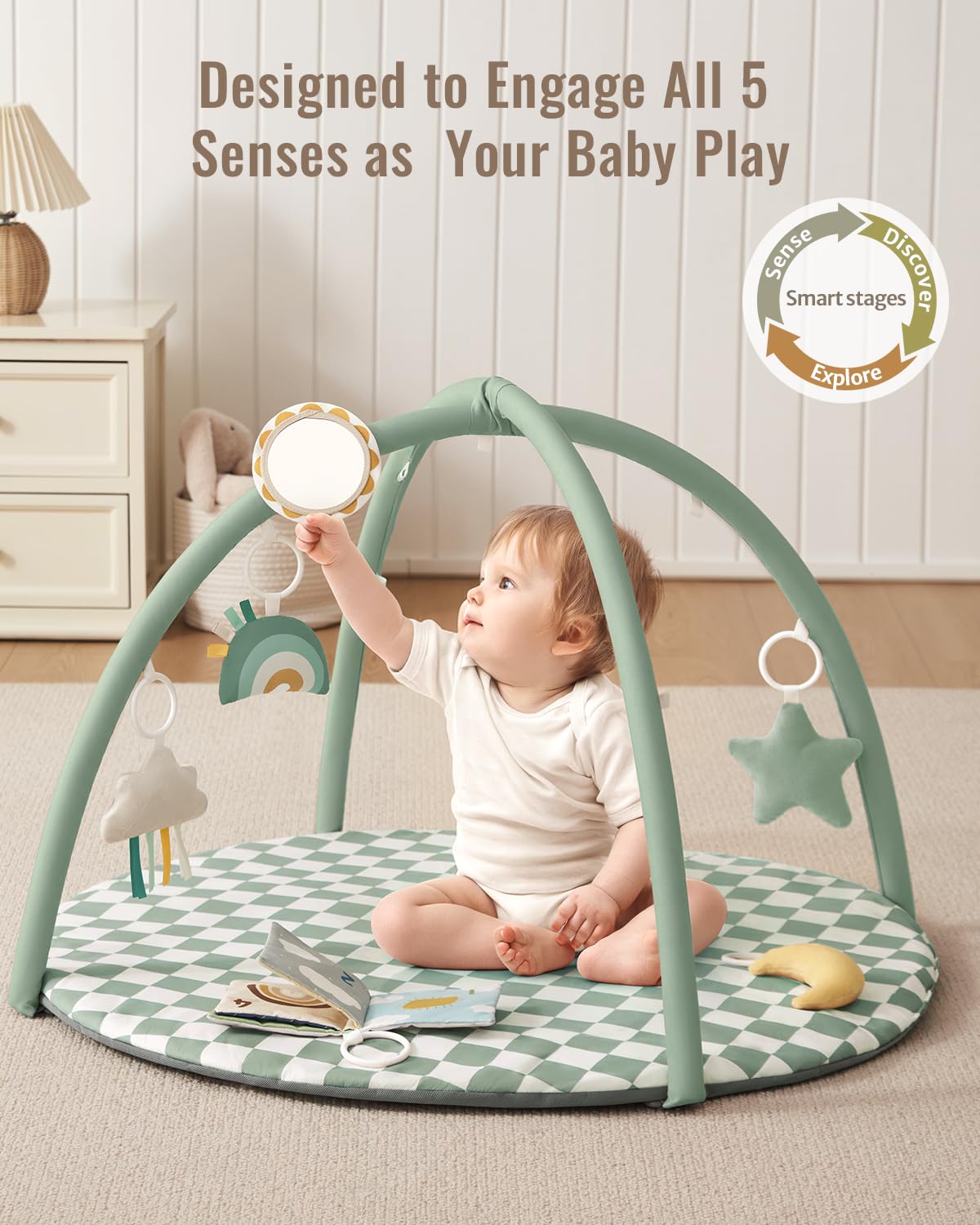 Sensory Baby Gym Activity Play Mat