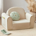Foldable Soft Thick Toddler Kids Couch Sofa