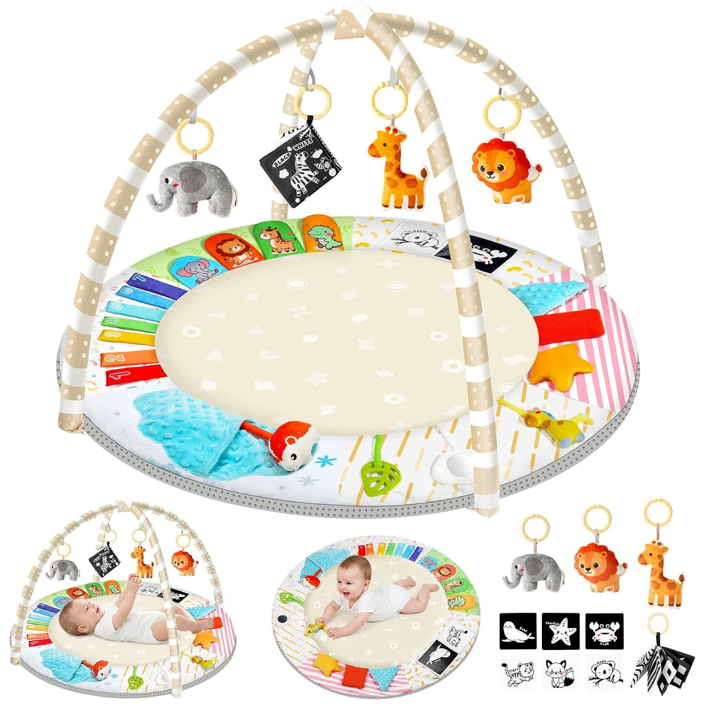 Sensory Baby Gym Tummy‑Time Play Mat