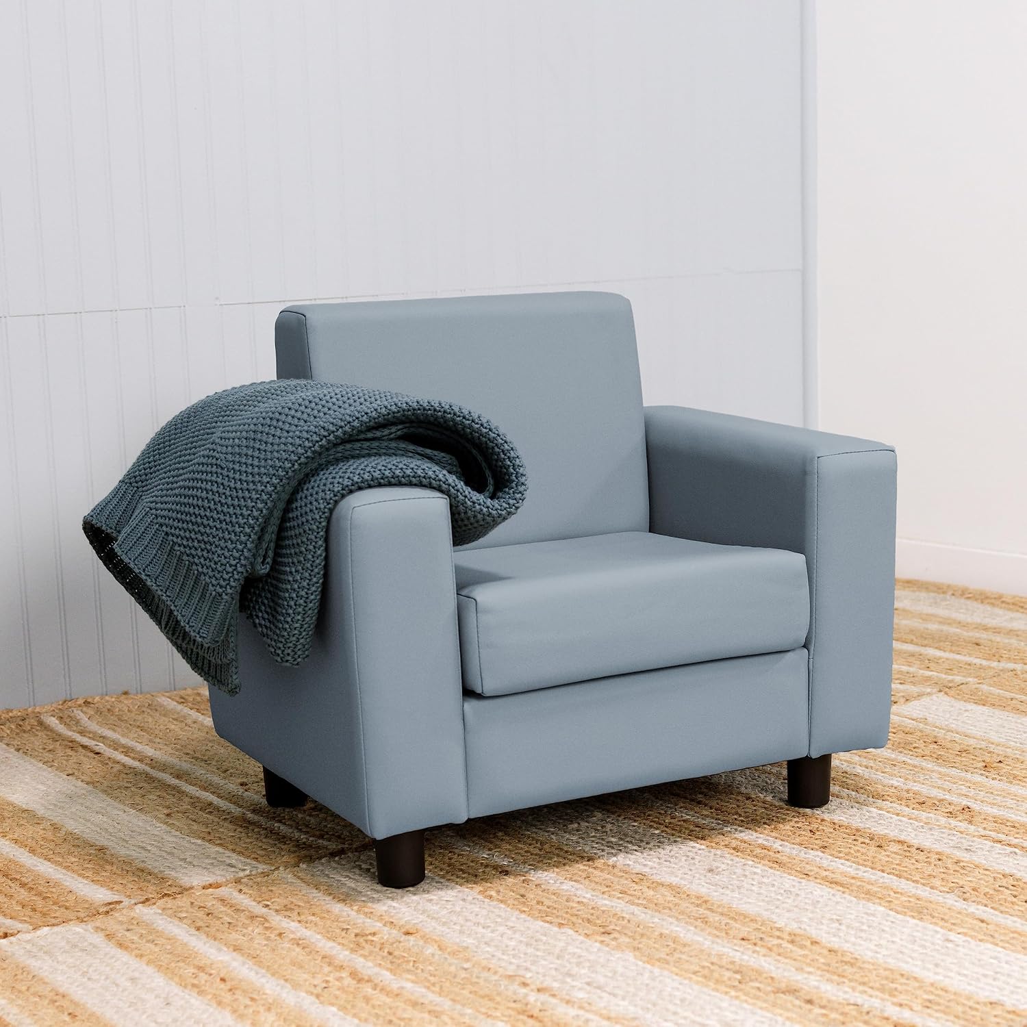 Upholstered Soft Kids Reading Playtime Chair