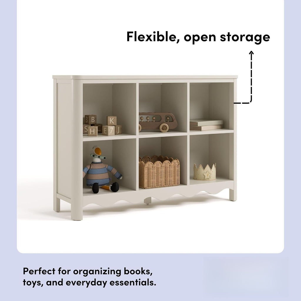 6‑Cube Casablanca Storage Organizer Bookcase Shelf